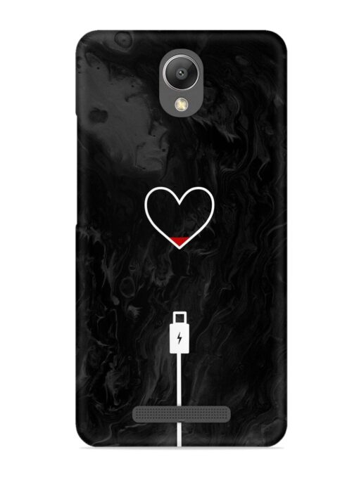 Heart Charging Vector Snap Case for Xiaomi Redmi Note 2 Zapvi