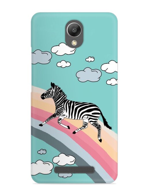 Running Zebra Snap Case for Xiaomi Redmi Note 2 Zapvi