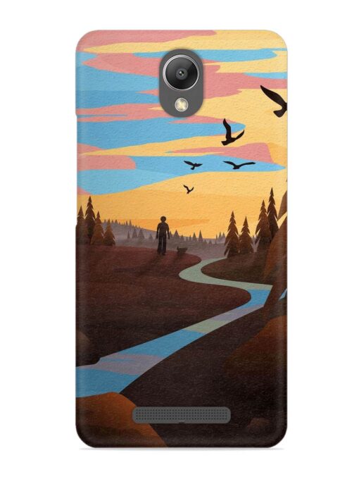 Natural Landscape Art Snap Case for Xiaomi Redmi Note 2