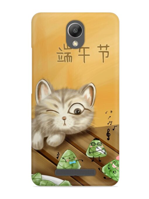 Cat Scorpion Dancing Snap Case for Xiaomi Redmi Note 2 Zapvi