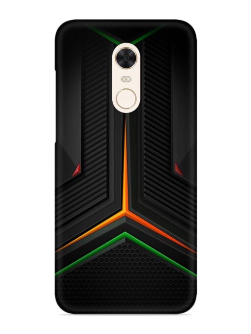 Orange Triangle Light Snap Case for Xiaomi Redmi Note 4