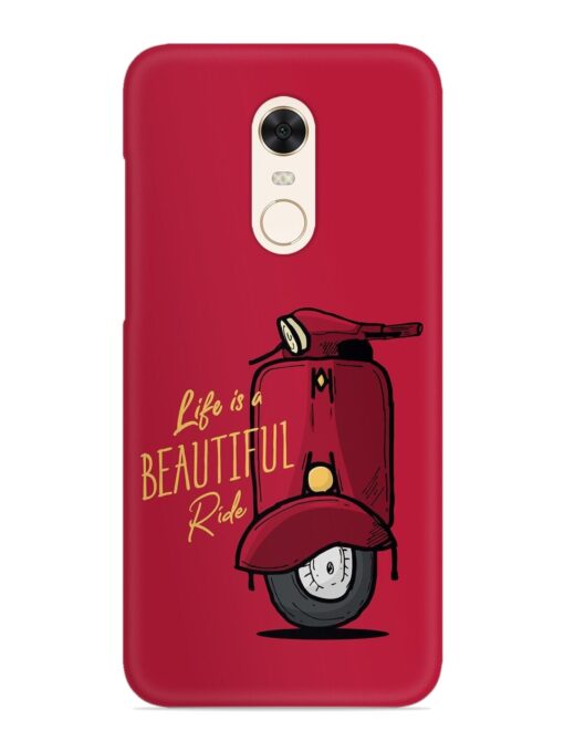 Life Is Beautiful Rides Snap Case for Xiaomi Redmi Note 4 Zapvi