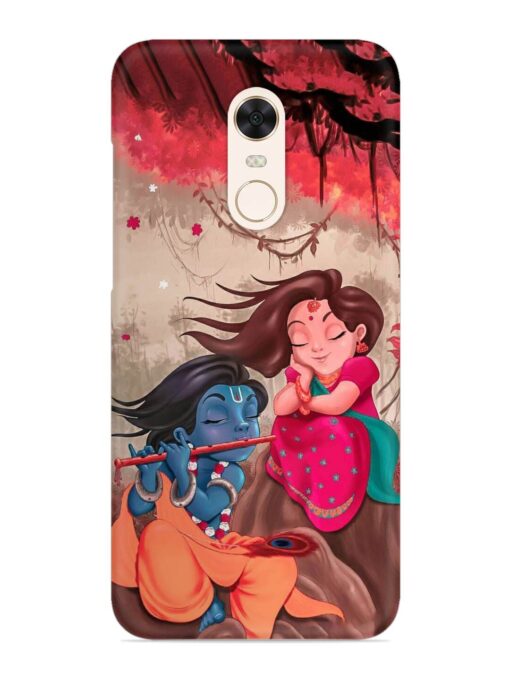 Radhe Krishna Water Art Snap Case for Xiaomi Redmi Note 4 Zapvi