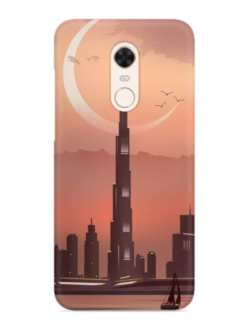 Landmark Burj Khalifa Snap Case for Xiaomi Redmi Note 4 Zapvi