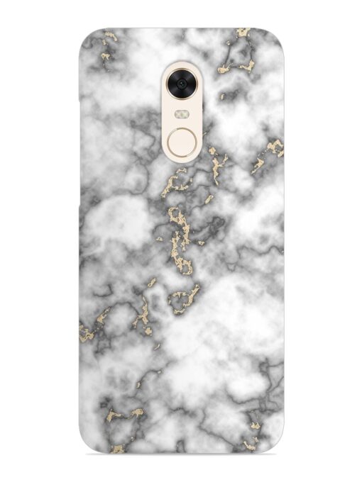 Gray And Gold Marble Snap Case for Xiaomi Redmi Note 4