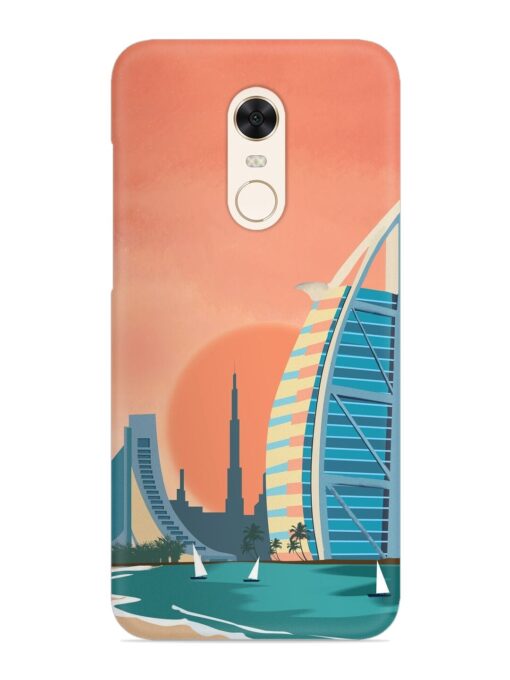 Dubai Architectural Scenery Snap Case for Xiaomi Redmi Note 4 Zapvi