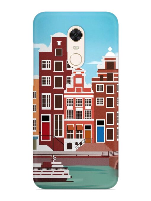 Scenery Architecture Amsterdam Landscape Snap Case for Xiaomi Redmi Note 4 Zapvi