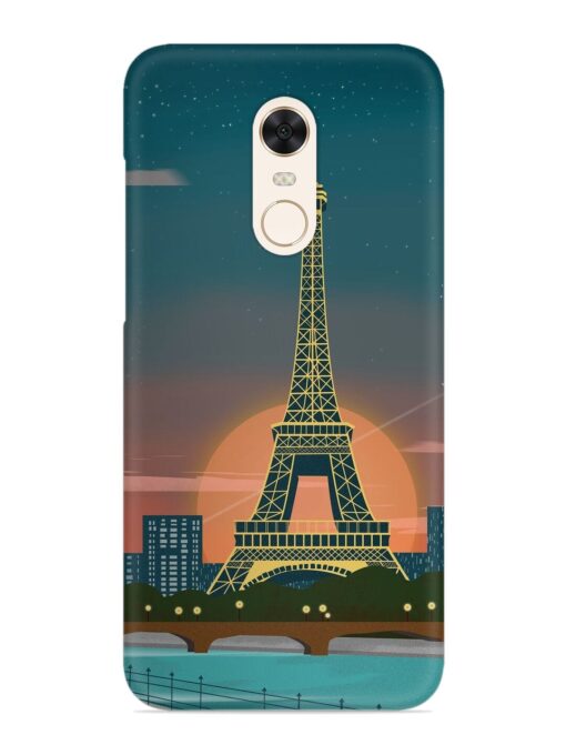 Scenery Architecture France Paris Snap Case for Xiaomi Redmi Note 4 Zapvi