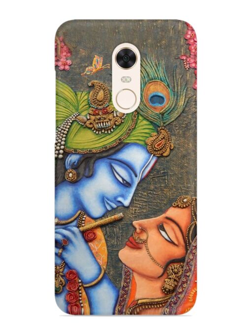 Lord Radha Krishna Flute Art Snap Case for Xiaomi Redmi Note 4 Zapvi