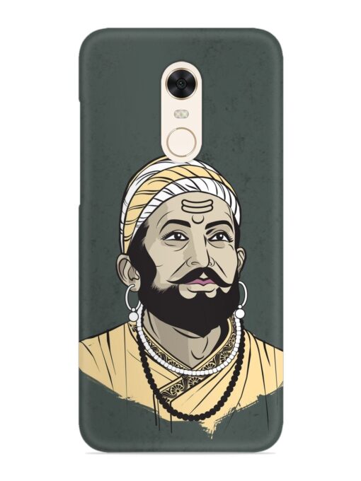 Shivaji Maharaj Vector Art Snap Case for Xiaomi Redmi Note 4 Zapvi