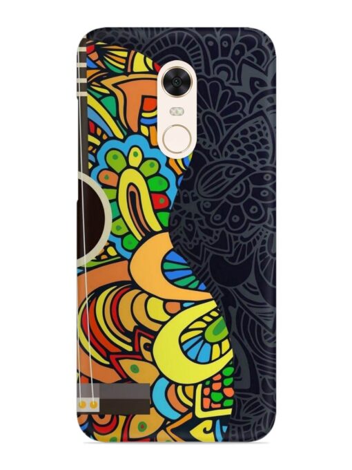 Guitar Vector Art Snap Case for Xiaomi Redmi Note 4 Zapvi