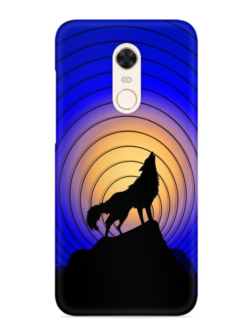 Fox Roaring Design Snap Case for Xiaomi Redmi Note 4 Zapvi