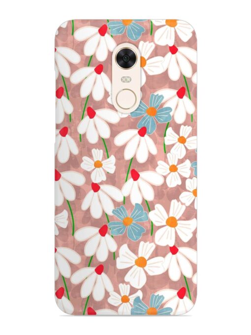 Abstract Petal Flowers Snap Case for Xiaomi Redmi Note 4