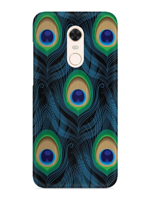 Seamless Pattern Peacock Snap Case for Xiaomi Redmi Note 4