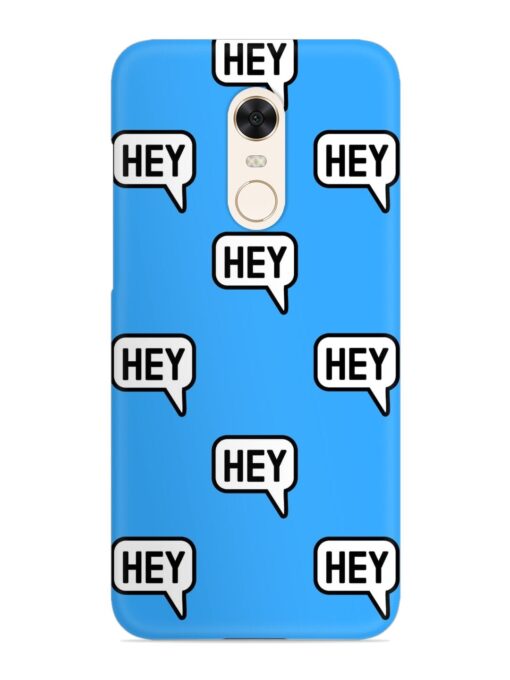 Hey Text Message Snap Case for Xiaomi Redmi Note 4