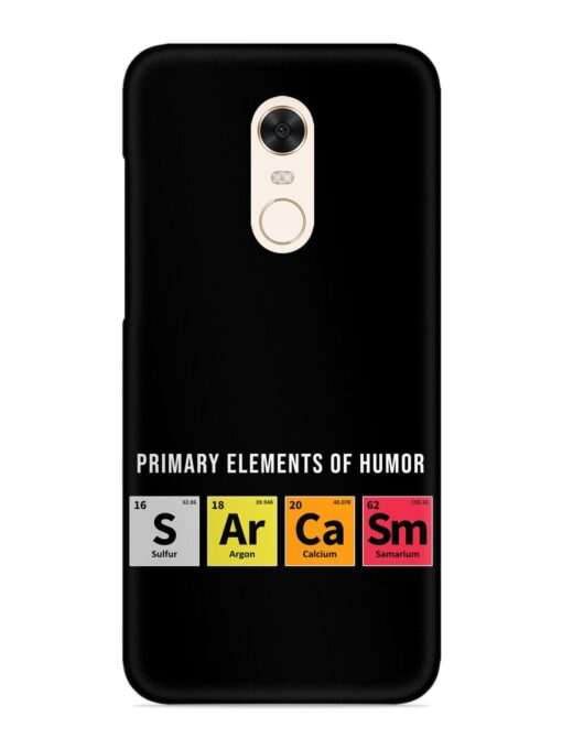 Primary Elements Humor Snap Case for Xiaomi Redmi Note 4