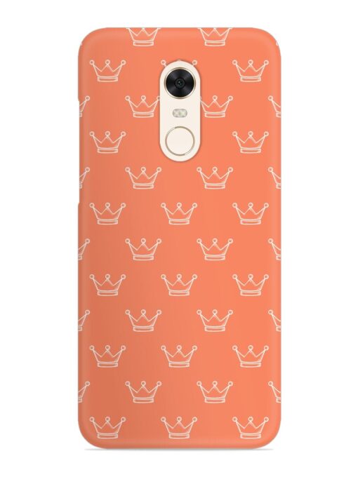 Hand Drawn Crown Snap Case for Xiaomi Redmi Note 4