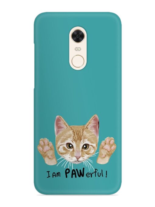 Typography Slogan Cat Snap Case for Xiaomi Redmi Note 4 Zapvi