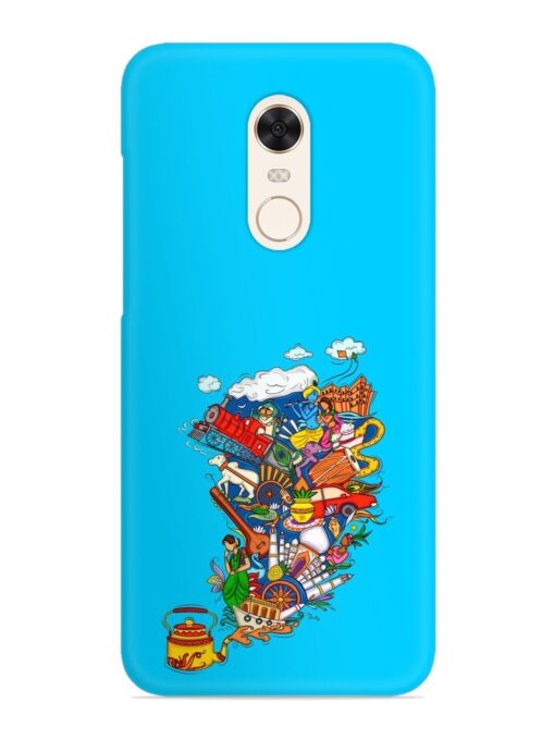 Vector Design Indian Snap Case for Xiaomi Redmi Note 4 Zapvi