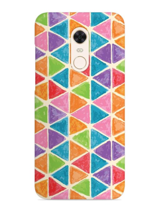 Seamless Colorful Isometric Snap Case for Xiaomi Redmi Note 4