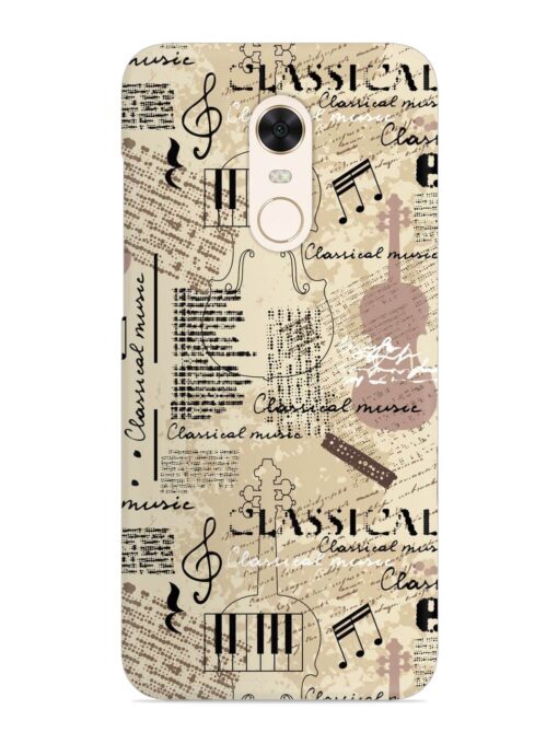 Classical Music Lpattern Snap Case for Xiaomi Redmi Note 4