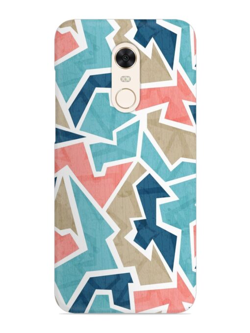 Vintage Geometric Triangle Snap Case for Xiaomi Redmi Note 4 Zapvi