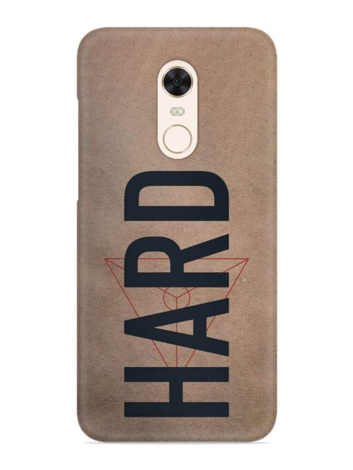 Hard Typo Snap Case for Xiaomi Redmi Note 4 Zapvi