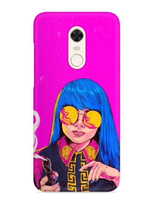 Aesthetic Anime Girl Snap Case for Xiaomi Redmi Note 4 Zapvi