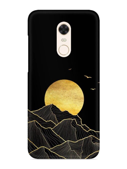 Golden Sunrise Snap Case for Xiaomi Redmi Note 4 Zapvi