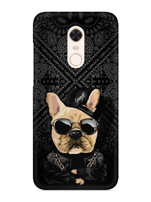 Gangsta Cool Sunglasses Dog Snap Case for Xiaomi Redmi Note 4