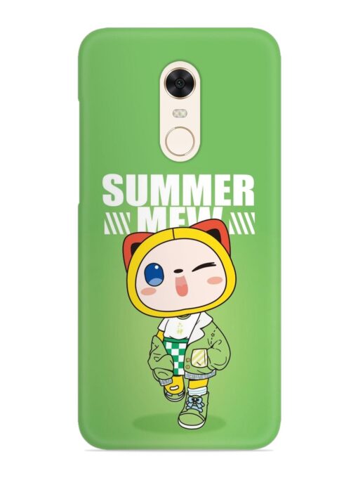 Summer Mew Snap Case for Xiaomi Redmi Note 4 Zapvi