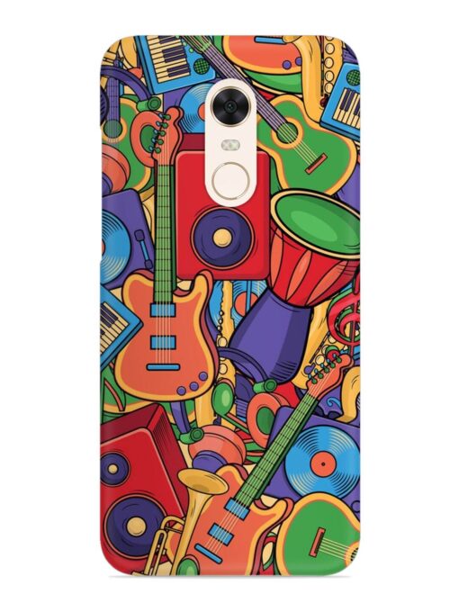 Colorful Music Art Snap Case for Xiaomi Redmi Note 4