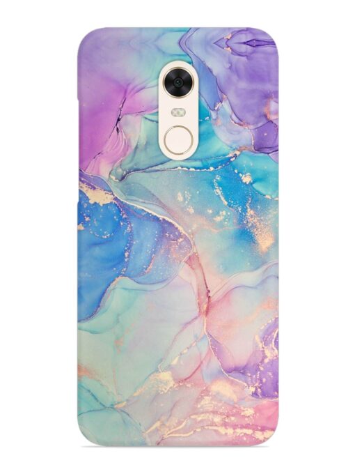 Alcohol Ink Colors Snap Case for Xiaomi Redmi Note 5 Zapvi