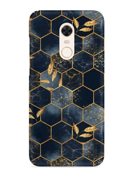 Marble Hexagon Seamless Snap Case for Xiaomi Redmi Note 5 Zapvi