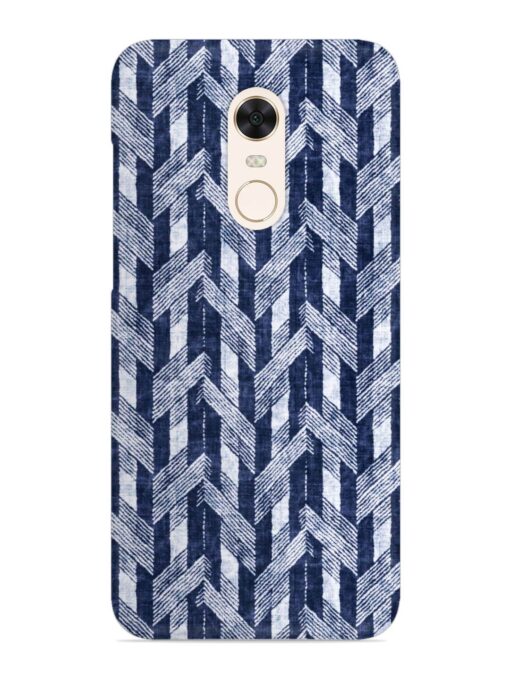 Abstract Herringbone Motif Snap Case for Xiaomi Redmi Note 5 Zapvi