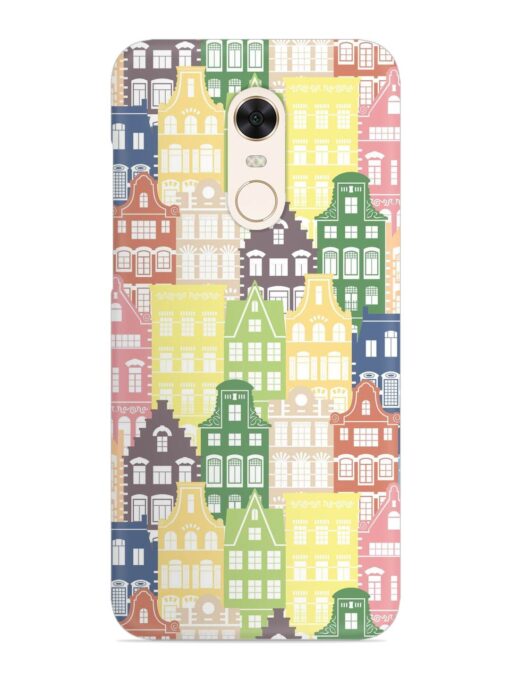 Seamless Shapes Pattern Snap Case for Xiaomi Redmi Note 5 Zapvi