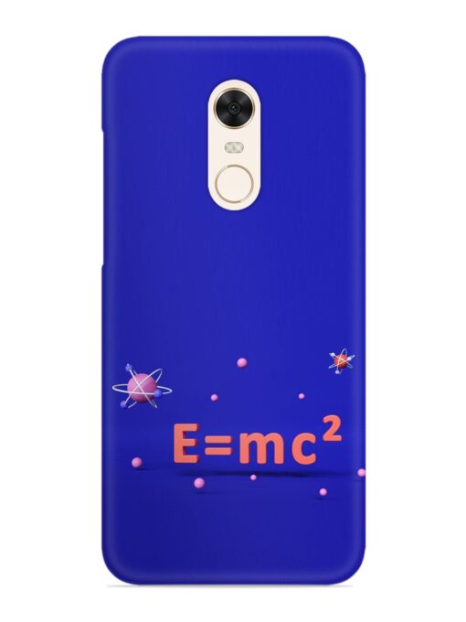 Formula Relativity Equation Snap Case for Xiaomi Redmi Note 5 Zapvi