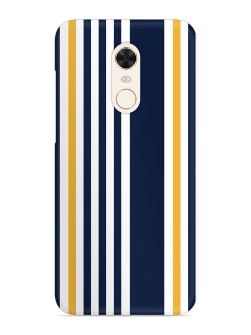 Seamless Stripe Pattern Snap Case for Xiaomi Redmi Note 5 Zapvi