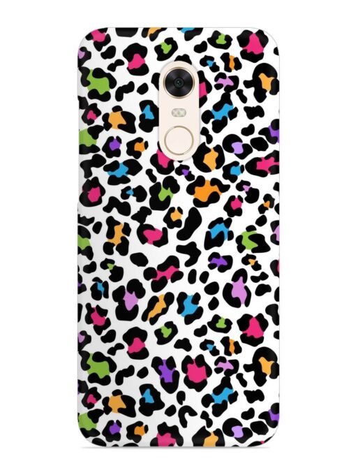 Seamless Leopard Pattern Snap Case for Xiaomi Redmi Note 5 Zapvi