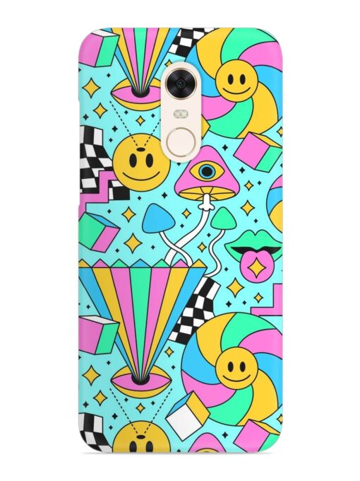 Trippy Rainbow 60S Snap Case for Xiaomi Redmi Note 5