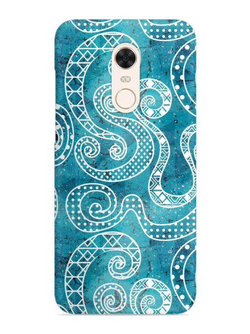 Vintage Curved Seamless Snap Case for Xiaomi Redmi Note 5 Zapvi