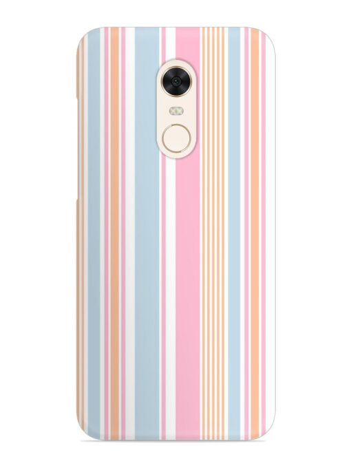 Stripe Seamless Pattern Snap Case for Xiaomi Redmi Note 5 Zapvi