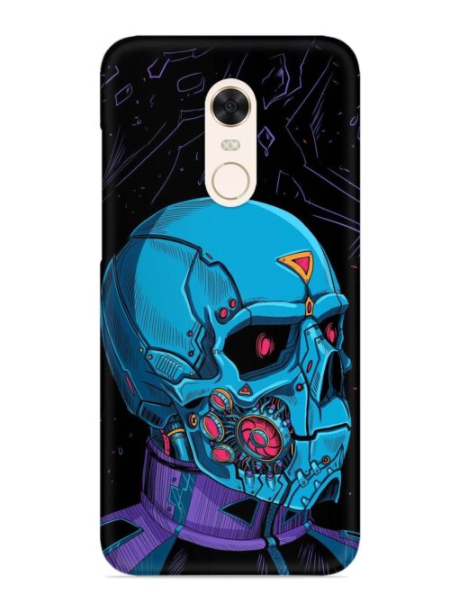 Skull Robo Vector Snap Case for Xiaomi Redmi Note 5