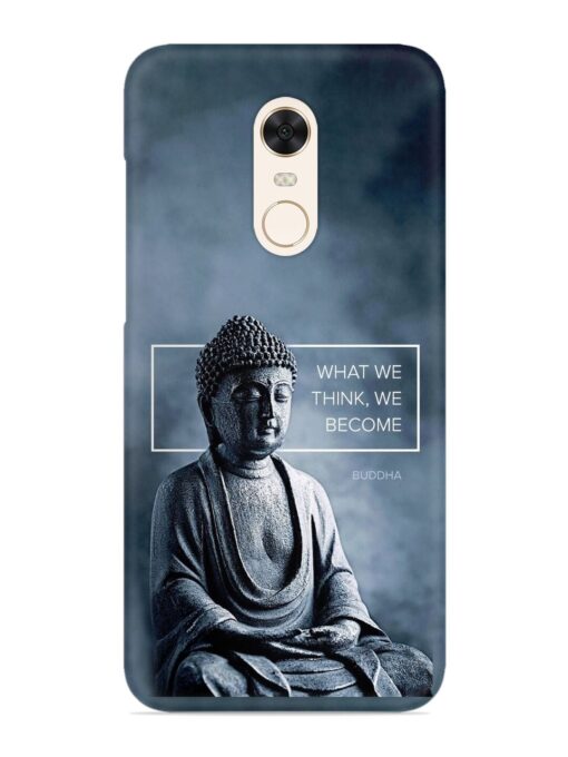 What We Think We Become Snap Case for Xiaomi Redmi Note 5 Zapvi