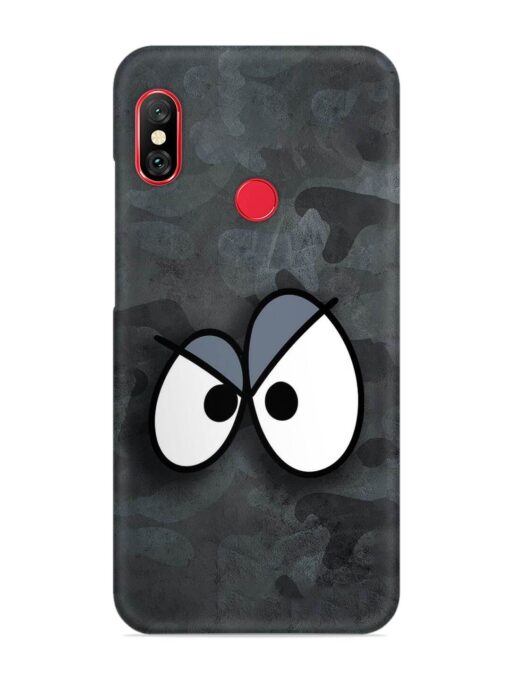 Big Eyes Night Mode Snap Case for Xiaomi Redmi Note 5 Pro