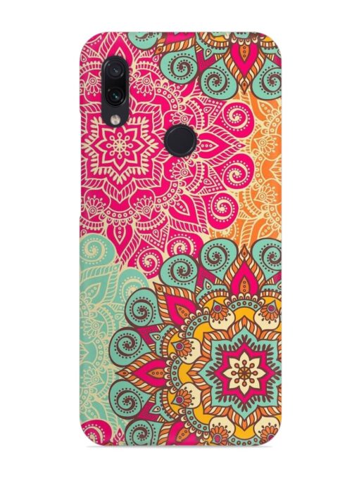 Mandala Seamless Snap Case for Xiaomi Redmi Note 7 Zapvi