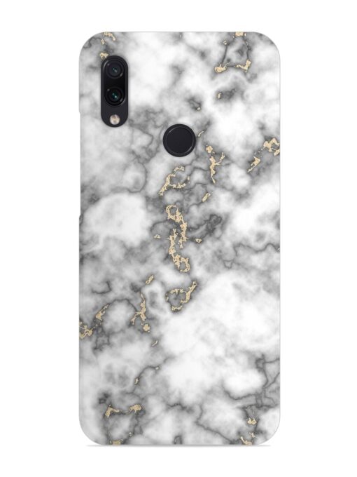 Gray And Gold Marble Snap Case for Xiaomi Redmi Note 7