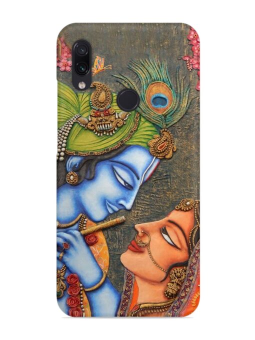 Lord Radha Krishna Flute Art Snap Case for Xiaomi Redmi Note 7 Zapvi