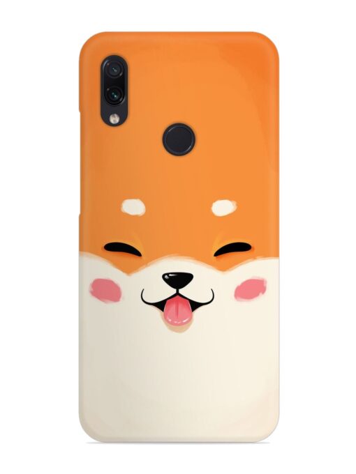 Happy Cat Art Snap Case for Xiaomi Redmi Note 7 Zapvi