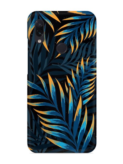 Abstract Leaf Art Snap Case for Xiaomi Redmi Note 7 Zapvi